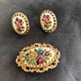 brooch and earrings set Image 2