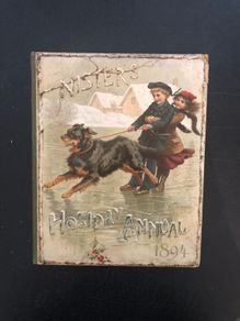 Antique Book Nister's Holiday Annual 1894