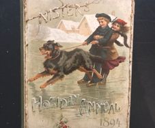 Antique Book Nister's Holiday Annual 1894