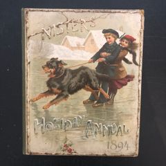 Antique Book Nister's Holiday Annual 1894