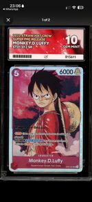 Monkey D. Luffy Super Pre-Release ACE 10 Mint