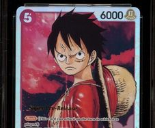 Monkey D. Luffy Super Pre-Release ACE 10 Mint