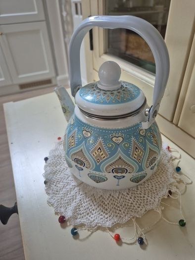 Enamel Teapot