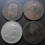 12 Vintage Foreign Coins (1856-1940) Image 6