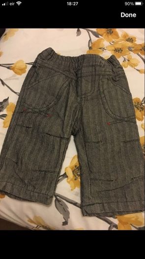 Boys new never worn trousers 3/6 mths