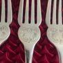 Antique 24 Piece Boxed Fish Set Image 7