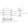 Brass Traditional Heated Towel Shelf Radiator 350 x 550mm Image 6