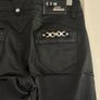 Black satin trousers Image 4