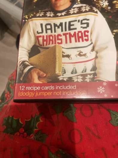 Jamie's Christmas rare retro dvd with recipe cards