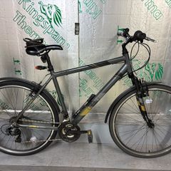 Apollo Guru Gents hybrid bike with lock, mudguards and lights
