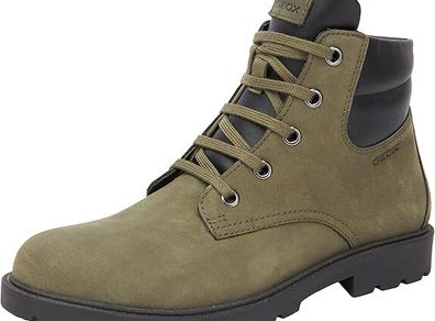 NEW - Geox J Shaylax Boy Ankle Leather Boot size 11