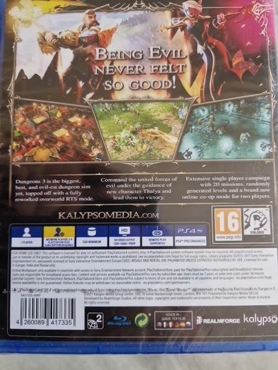 Brand new Dungeons 3 Extremely Evil Edition PlayStation4 Ps4 Games Original
