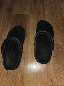 Black crocs