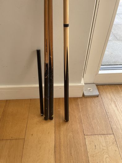 Free pool/snooker cues