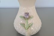 Vase Belleek Purple THISTLE
