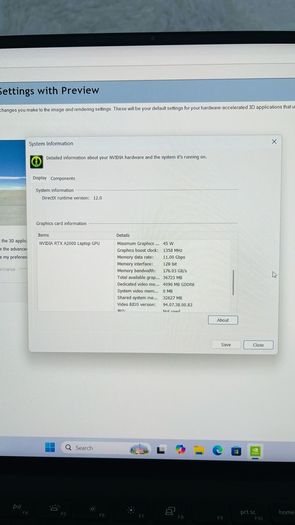 Dell Precision 5560 Laptop - 64GB RAM, 512 SSD, i9, Windows Pro