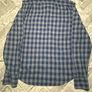 Superdry Mens Long Sleeve Shirt Size Medium Blue Check Image 7