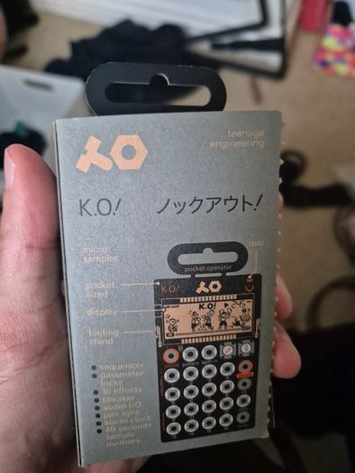 Teenage Engineering Pocket Operator PO-33 K.O!