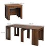 Fold-Out Extendable Dining Table Image 4