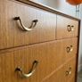 Vintage Teak Mid Century Chest of Drawers Storage Image 5