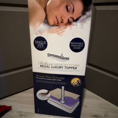 Dreamtime Regal Memory Foam Mattress Topper Single