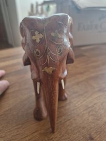 Vintage Rosewood  Elephant