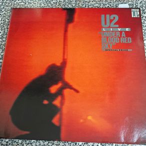 U2 Under a Blood Red Sky LP, European press