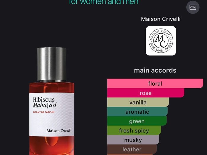 Maison Crivelli Hibiscus Mahajad 100ml