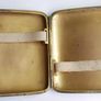 Antique Sterling Silver Cigarette Case 1914 With Clear Hallmark 132,58g Image 5