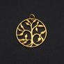 Gold Plated Silver Tree Of Life Pendant Image 10
