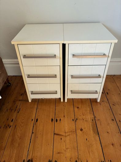 Bedside Lockers x 2