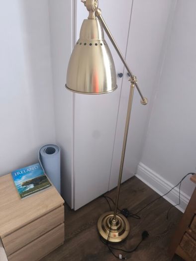 Gold Brass Floor Lamp