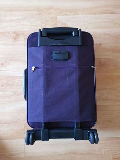 LT creations purple suitcase