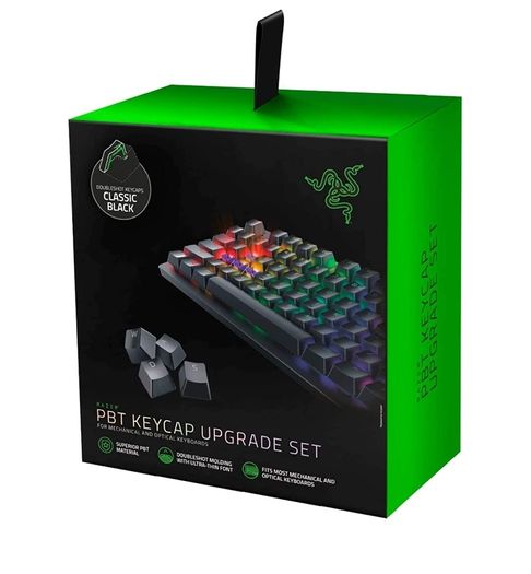 Razer PBT Keycap Upgrade Set - Classic Black