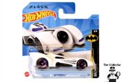 Hot Wheels White Batmobile Batman The Flash Diecast Car Brand New Sealed