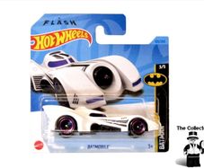 Hot Wheels White Batmobile Batman The Flash Diecast Car Brand New Sealed