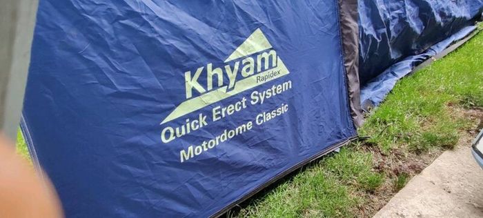 Campervan awning