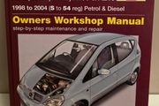 Mercedes Benz A140 A160 A170 A190 A210 Petrol Diesel '98-'04 Repair Manual