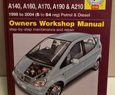 Mercedes Benz A140 A160 A170 A190 A210 Petrol Diesel '98-'04 Repair Manual