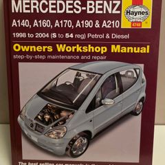 Mercedes Benz A140 A160 A170 A190 A210 Petrol Diesel '98-'04 Repair Manual