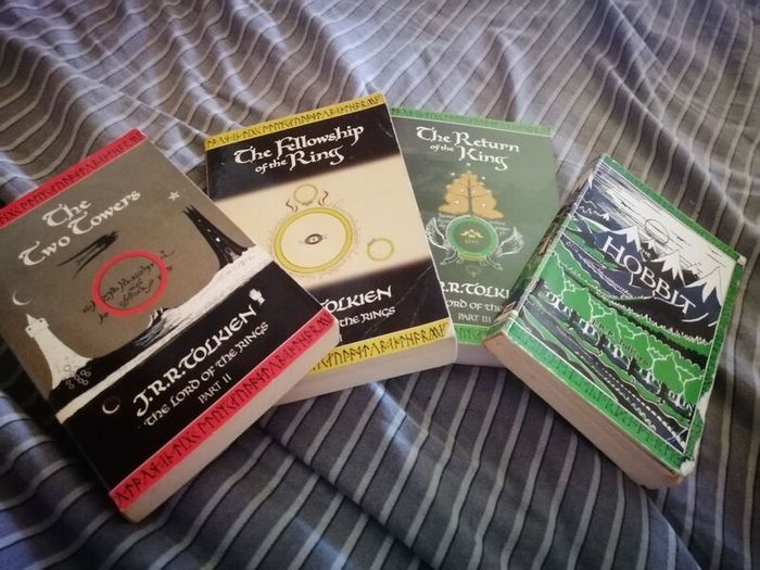 Lord of the rings and the hobbit book collection