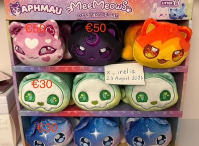 aphmau elemental cats 15cm
