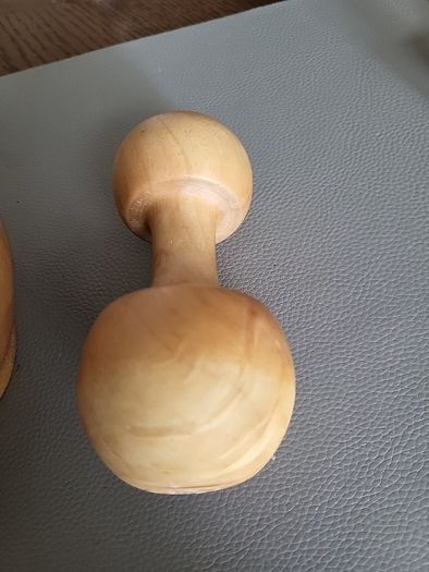Pestle and mortar wooden