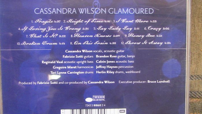 Cassandra Wilson - Glamoured CD