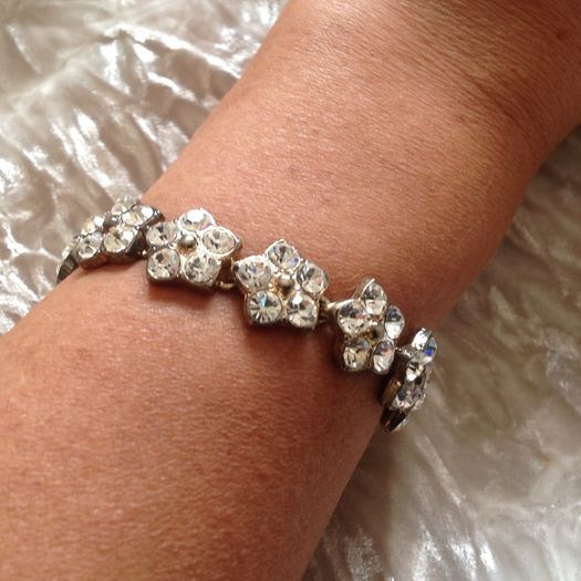 Vintage Diamonte Bracelet