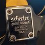Schecter electric guitar with case Image 7