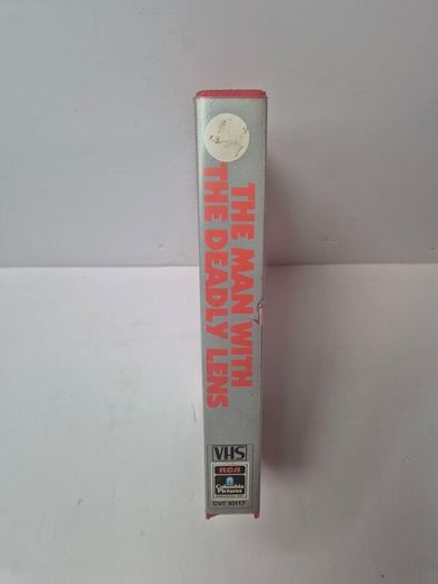 The Man with the Deadly Lens (1982) VHS | Sean Connery | Rare RCA/Columbia Big Box - Play Tested & Mould Free