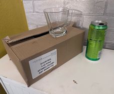 Last 6 pack Tullamore whiskey glasses