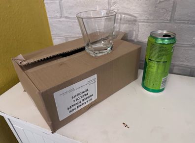 Last 6 pack Tullamore whiskey glasses