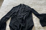 Stella McCartney Black Silk Blouse EU 40